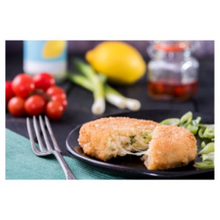 Load image into Gallery viewer, ❄️Frozen Gluten free Smoked haddock and Mozzarella Fishcakes x2❄️