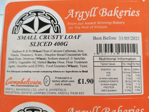 Crusty Loaf - sliced